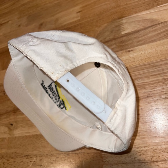 Vintage Greased Lightning Racing White Snapback Snap Back Hat Cap - Picture 5 of 7